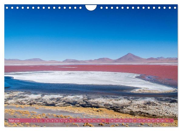 Produktbild: Farbenfrohes Bolivien (Wandkalender 2026 DIN A4 quer), CALVENDO Monatskalender