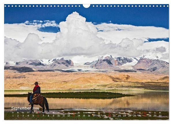 Produktbild: Faszinierende Landschaften entlang der chinesischen Seidenstrasse (Wandkalender 2026 DIN A3 quer), CALVENDO Monatskalender