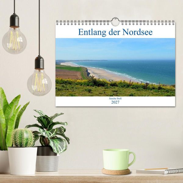 Produktbild: Entlang der Nordseek&uuml;ste (Wandkalender 2027 DIN A4 quer), CALVENDO Monatskalender