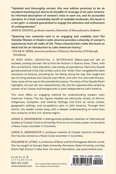 Produktbild: Ten Notable Women of Modern Latin America