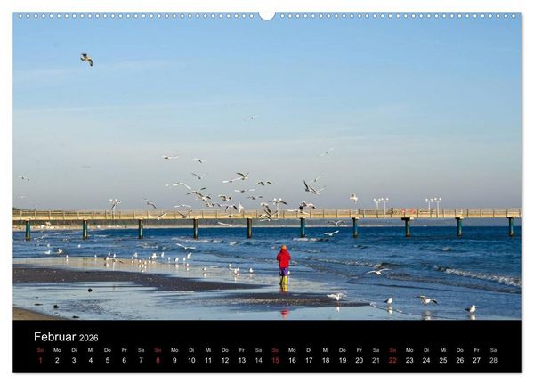 Produktbild: Meer und K&uuml;ste (hochwertiger Premium Wandkalender 2026 DIN A2 quer), Kunstdruck in Hochglanz