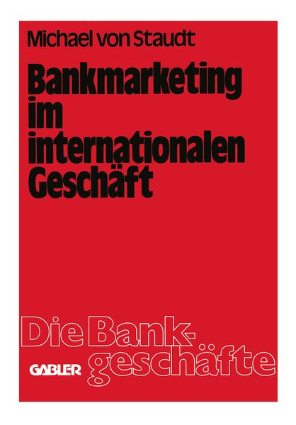 Produktbild: Bankmarketing im internationalen Gesch&auml;ft