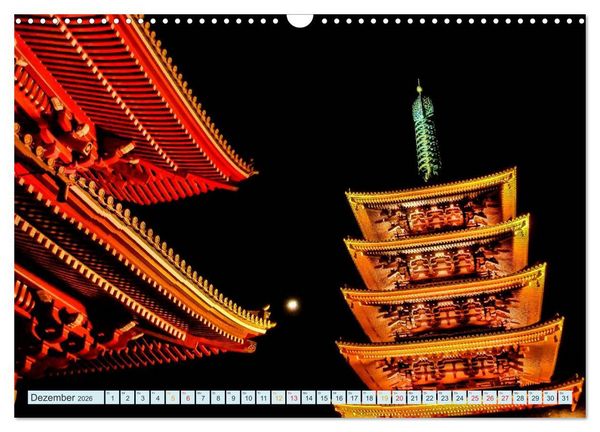 Produktbild: Tokio - Hightech und Menschenmassen (Wandkalender 2026 DIN A3 quer), CALVENDO Monatskalender
