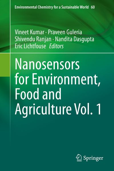 Produktbild: Nanosensors for Environment, Food and Agriculture Vol. 1