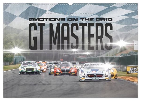 Produktbild: EMOTIONS ON THE GRID - GT Masters (Wandkalender 2027 DIN A2 quer), CALVENDO Monatskalender