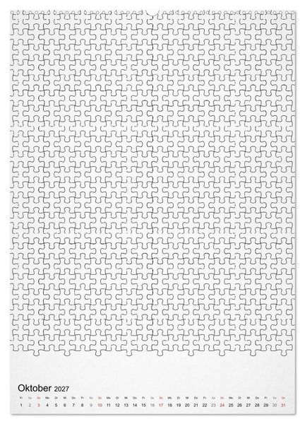 Produktbild: Geometric Graphik Art (Wandkalender 2027 DIN A2 hoch), CALVENDO Monatskalender