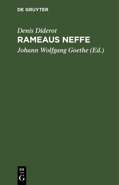 Produktbild: Rameau's Neffe