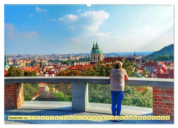 Produktbild: Prag. Du bist so sch&ouml;n (Wandkalender 2027 DIN A2 quer), CALVENDO Monatskalender