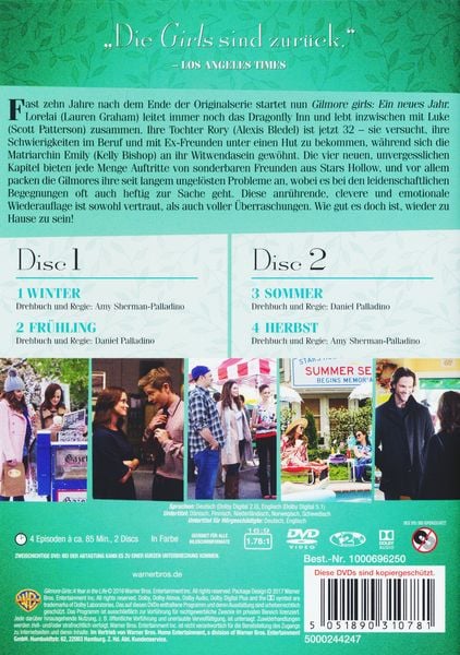 Produktbild: Gilmore Girls - Ein neues Jahr [2 DVDs]