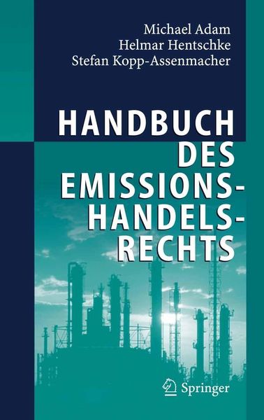Produktbild: Handbuch des Emissionshandelsrechts