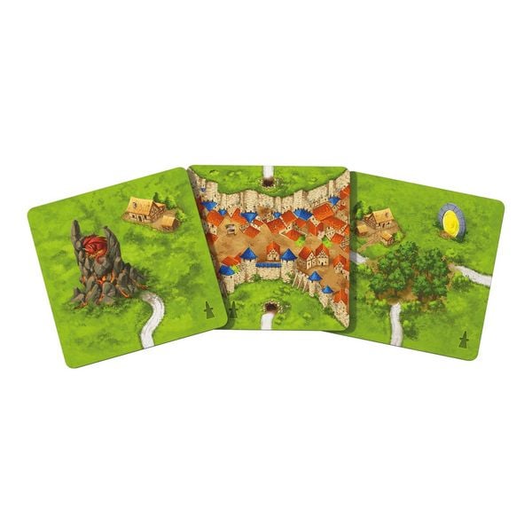 Produktbild: Hans im Gl&uuml;ck HIGD0133 - Carcassonne, Drache & Fee (Auflage 2025), 3. Erweiterung
