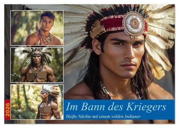 Im Bann des Kriegers (Tischkalender 2026 DIN A5 quer), CALVENDO Monatskalender