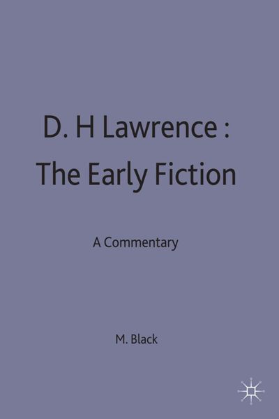 Produktbild: D.H.Lawrence: The Early Fiction