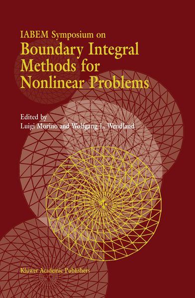 Produktbild: IABEM Symposium on Boundary Integral Methods for Nonlinear Problems
