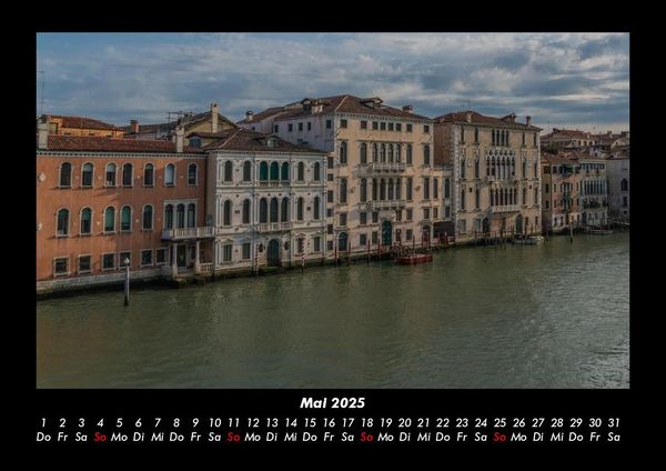 Produktbild: Venedigs Sch&ouml;nheit 2025 Fotokalender DIN A3