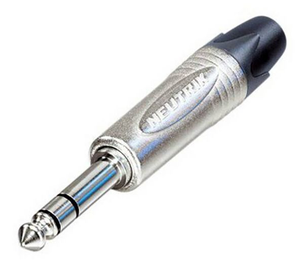Produktbild: Neutrik NP3XX-NI-0 Klinken-Steckverbinder 6.35mm Klinkenstecker 6.35mm - Polzahl:3 1St.