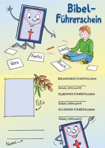 Produktbild: Die Bibel - Klassensatz F&uuml;hrerscheine
