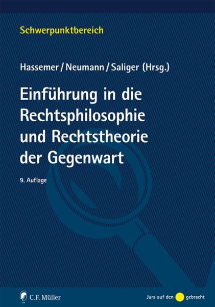 Produktbild: Einf&uuml;hrung in die Rechtsphilosophie und Rechtstheorie der Gegenwart