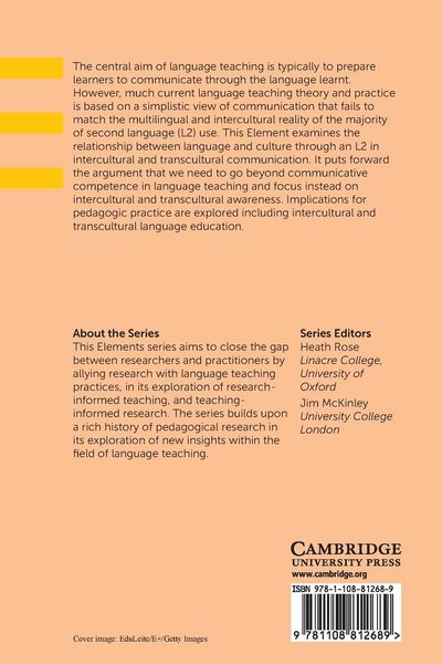 Produktbild: Intercultural and Transcultural Awareness in Language Teaching
