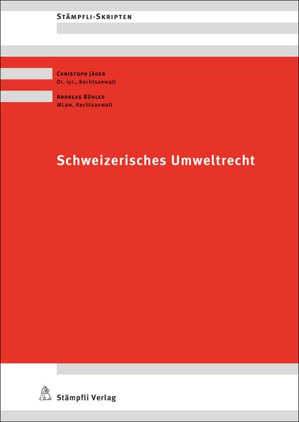 Produktbild: Schweizerisches Umweltrecht