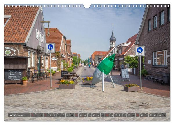 Produktbild: Hooksiel im Friesland (Wandkalender 2026 DIN A3 quer), CALVENDO Monatskalender