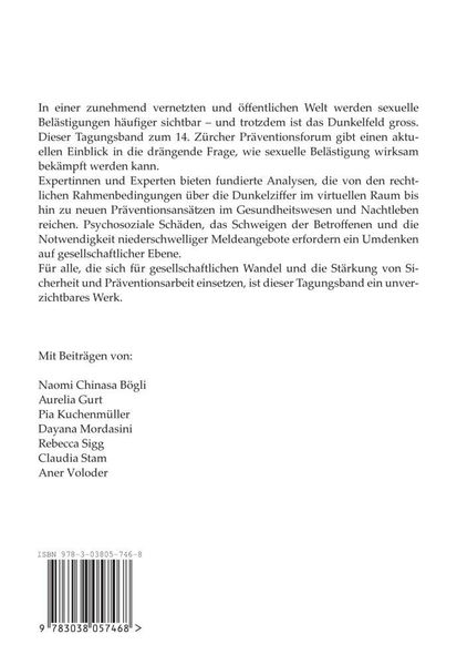 Sexuelle Belästigung im öffentlichen und virtuellen Raum − Fokus der Kriminalprävention