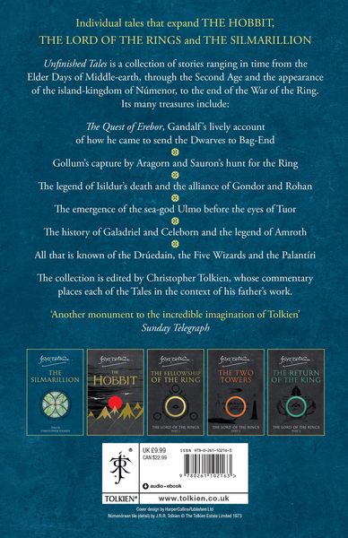 Produktbild: Unfinished Tales