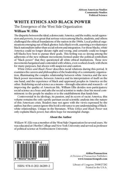 Produktbild: White Ethics and Black Power