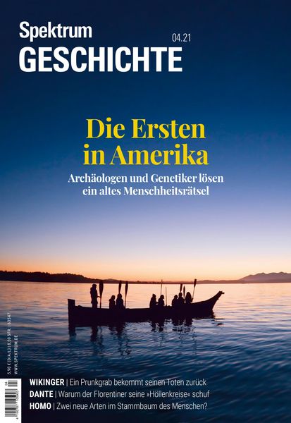 Produktbild: Spektrum Geschichte - Die Ersten in Amerika