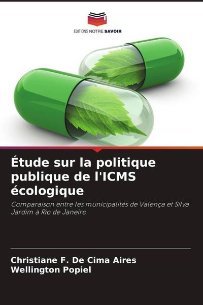 Produktbild: &Eacute;tude sur la politique publique de l'ICMS &eacute;cologique