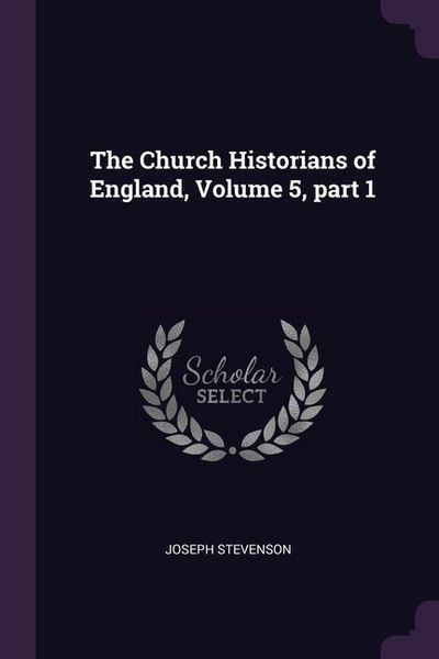 Produktbild: Church Historians Of England V