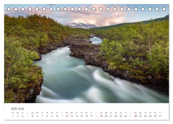 Produktbild: Skandinavien - Der mystische Norden (Tischkalender 2026 DIN A5 quer), CALVENDO Monatskalender