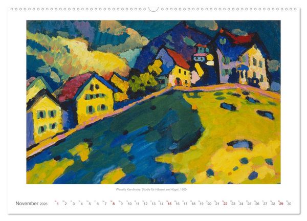 Produktbild: Klassische Moderne 2026 - Mit Kunst durchs Jahr (Wandkalender 2026 DIN A2 quer), CALVENDO Monatskalender