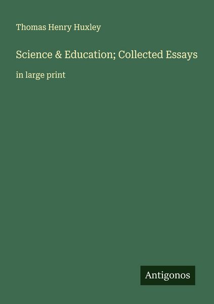 Produktbild: Science & Education; Collected Essays