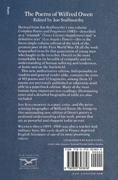 Produktbild: The Poems of Wilfred Owen the Poems of Wilfred Owen