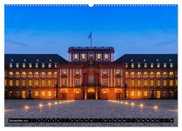 Produktbild: Mannheimer Impressionen. (Wandkalender 2026 DIN A2 quer), CALVENDO Monatskalender