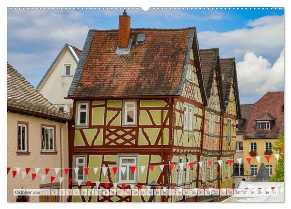 Produktbild: Bensheim Impressionen (Wandkalender 2026 DIN A2 quer), CALVENDO Monatskalender