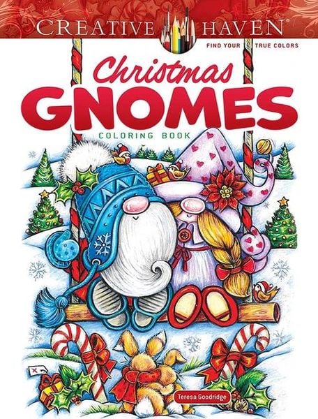 Produktbild: Creative Haven Christmas Gnomes Coloring Book