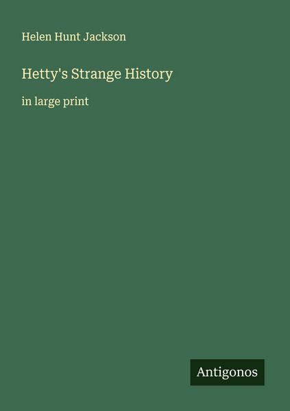 Produktbild: Hetty's Strange History