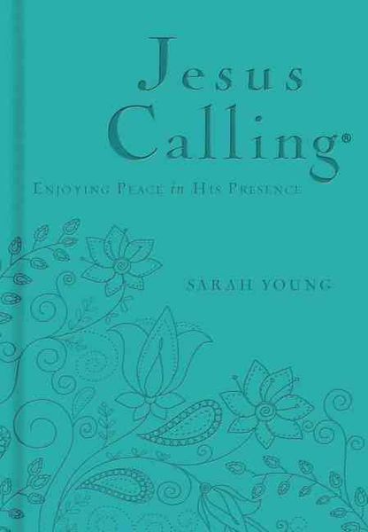 Produktbild: Jesus Calling, Teal Leathersoft, with Scripture References