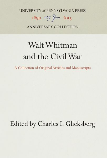 Produktbild: Walt Whitman and the Civil War