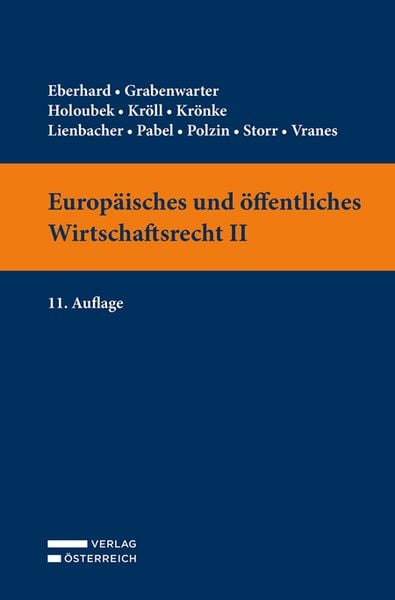 Produktbild: Europ&auml;isches und &ouml;ffentliches Wirtschaftsrecht II