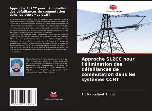 Produktbild: Approche SL2CC pour l'&eacute;limination des d&eacute;faillances de commutation dans les syst&egrave;mes CCHT