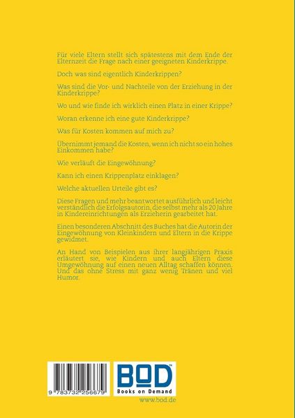 Produktbild: Mein Kind soll in die Krippe - aber wie?