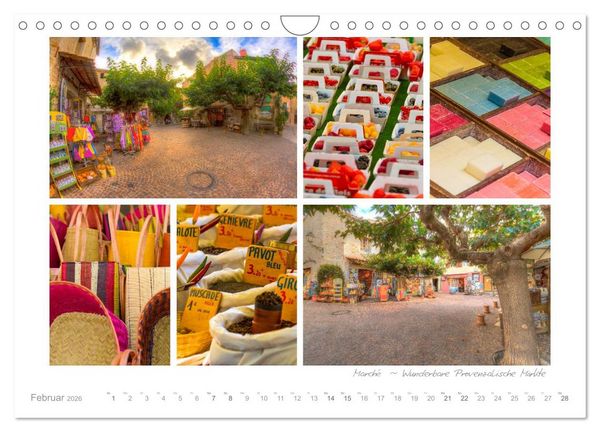 Produktbild: Sehnsucht Provence - Land des Lichts (Wandkalender 2026 DIN A4 quer), CALVENDO Monatskalender