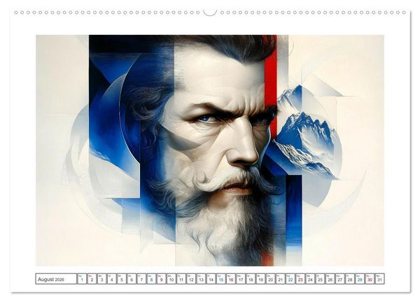 Produktbild: Seelenblicke (hochwertiger Premium Wandkalender 2026 DIN A2 quer), Kunstdruck in Hochglanz