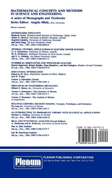 Produktbild: Multicriteria Optimization in Engineering and in the Sciences