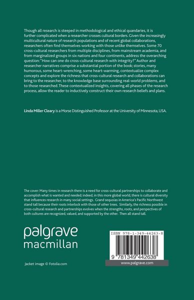 Produktbild: Cross-Cultural Research with Integrity