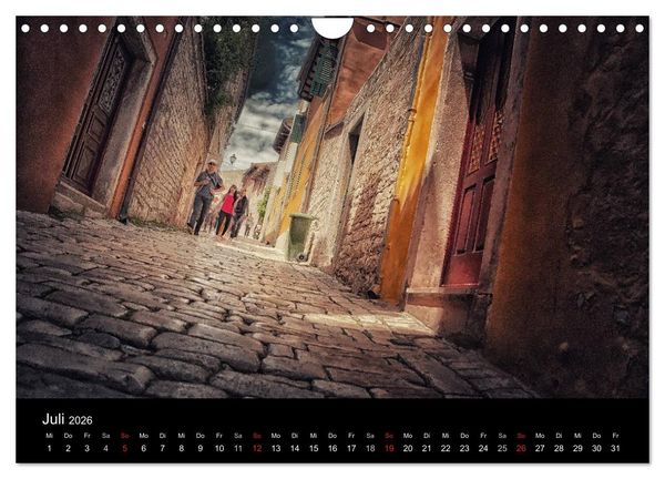 Produktbild: Rovinj Impressionen (Wandkalender 2026 DIN A4 quer), CALVENDO Monatskalender