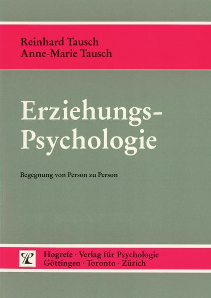Produktbild: Erziehungspsychologie